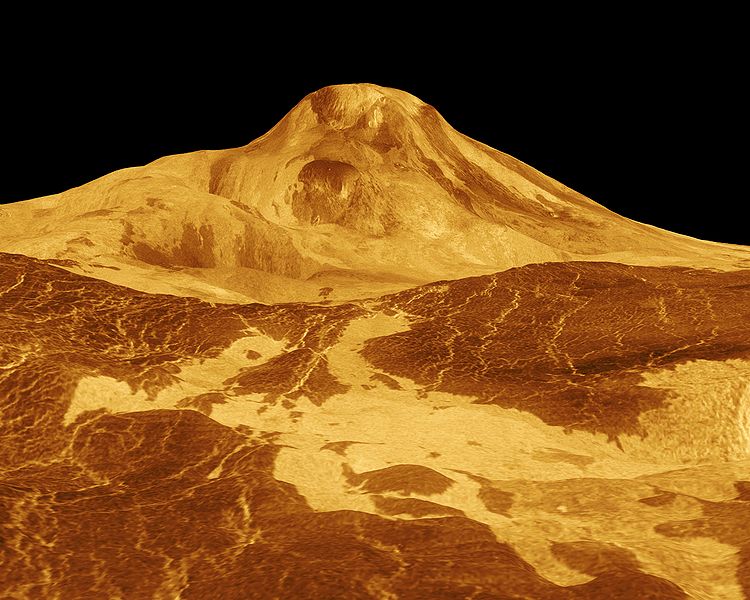 Volcanoes on Venus