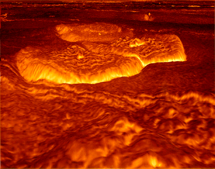 Volcanoes on Venus